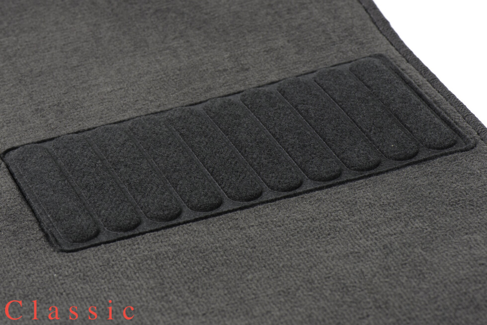 Коврики текстильные "Классик" для Hyundai Sonata VII (седан / LF) 2017 - 2019, темно-серые, 5шт.