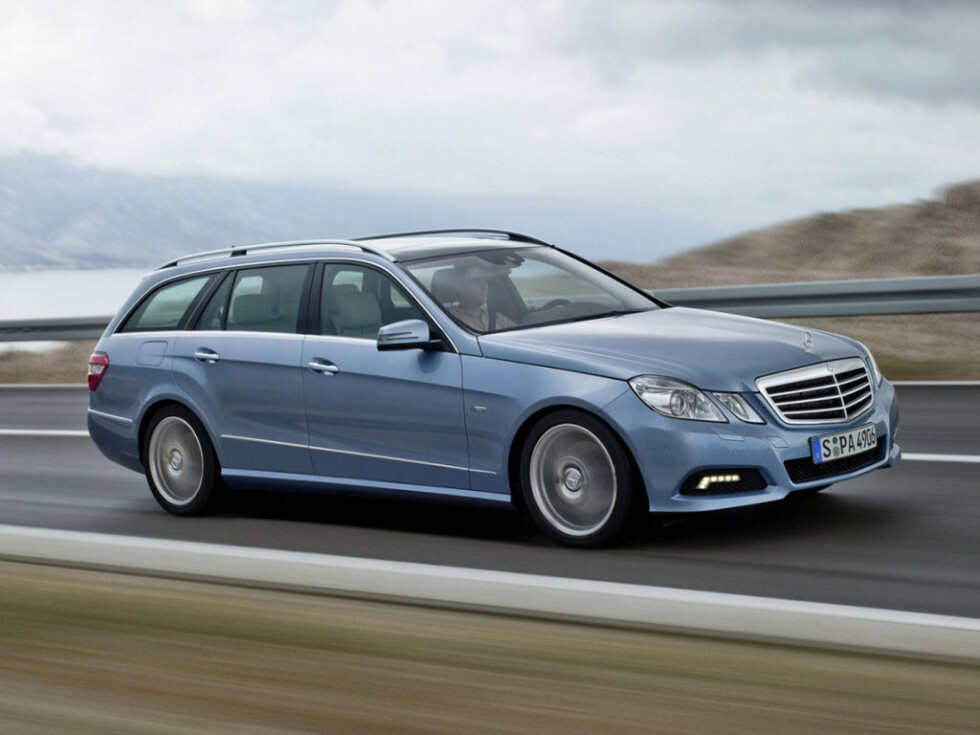 Коврики текстильные "Классик" для Mercedes-Benz E-Class (универсал / S212) 2009 - 2012, черные, 5шт.