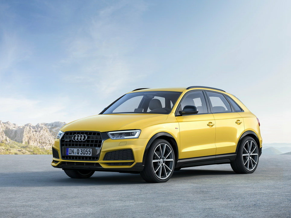 Коврики текстильные "Классик" для Audi Q3 (suv / 8U) 2016 - 2019, черные, 5шт.