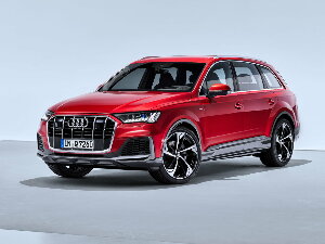 Коврики текстильные для Audi Q7 II (suv / 4MB) 2019 - Н.В.