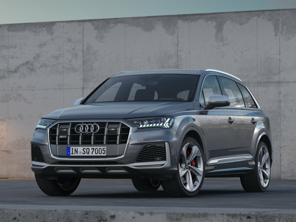 Коврики текстильные "Стандарт" для Audi SQ7 I (suv / 4M) 2016 - Н.В., черные, 5шт.